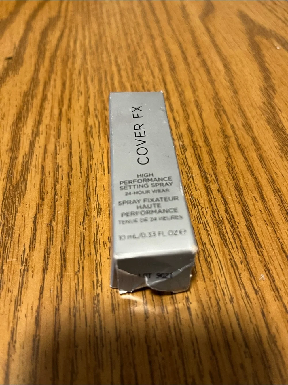 COVER FX High-Performance Setting Spray — Black Cap, White Bottle